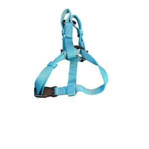 Top Paw Adjustable Harness Teal Blue Aqua Gunmetal Non Pullers Size S NWOT